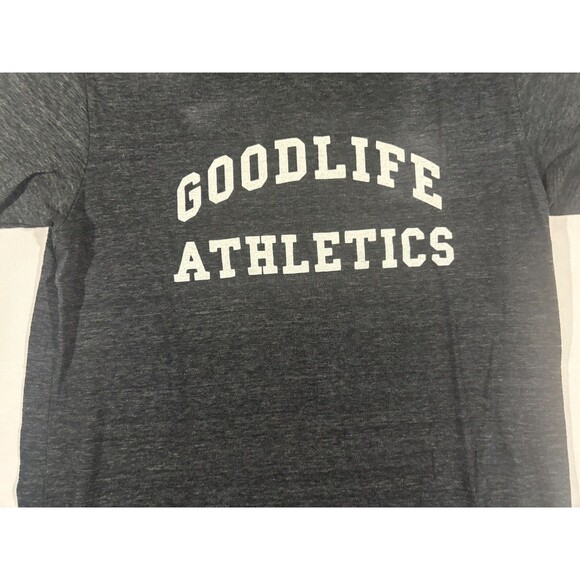 Goodlife T-Shirt Men's Grey  Logo Crew Active Streetwear Short Sleeve Sz S USA - Picture 2 of 7